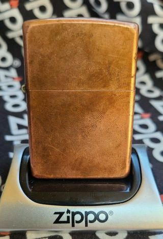 Solid Copper Zippo Lighter Marlboro D 03