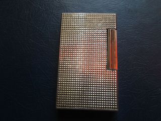 Vintage Hadson Duval Silverplated Gas Lighter Perfect
