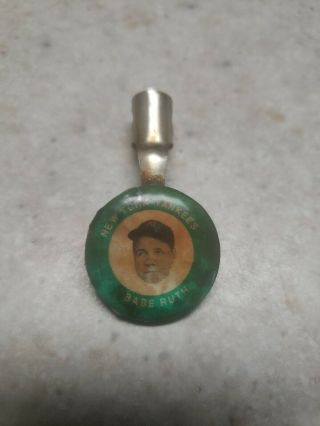 Vintage 1960’s Babe Ruth / York Yankees Baseball Pencil Clip.