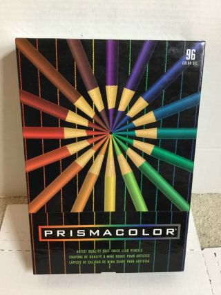 Made In Usa Vintage Sanford Prismacolor Set Of 96 03601