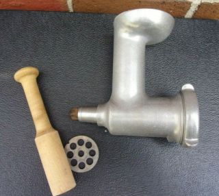 Vintage Hobart / Kitchenaid Metal Food Chopper / Grinder For Stand Mixer