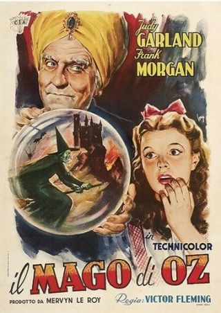 The Wizard Of Oz Movie Poster Judy Garland Vintage 2