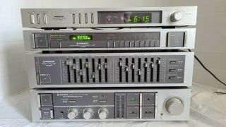 Pioneer Receiver Sa - 950 W/ Equalizer Sg - 550,  Tuner Tx - 950,  & Timer Dt - 550