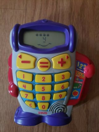 Fisher Price Fun - 2 - Learn Calcubot Interactive Calculator 2006 Educational