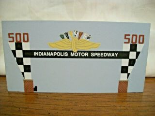 The Cats Meow 1992 Indianapolis Motor Speedway Indiana 500 Shelf Sitter