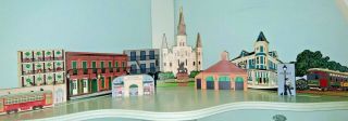 Set Of 10 Orleans Collectible Shelf Sitter Houses (shelia’s & Cat’s Meow)