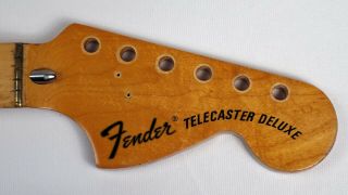 1973 Fender Telecaster Deluxe Maple Neck Vintage American Usa 1974